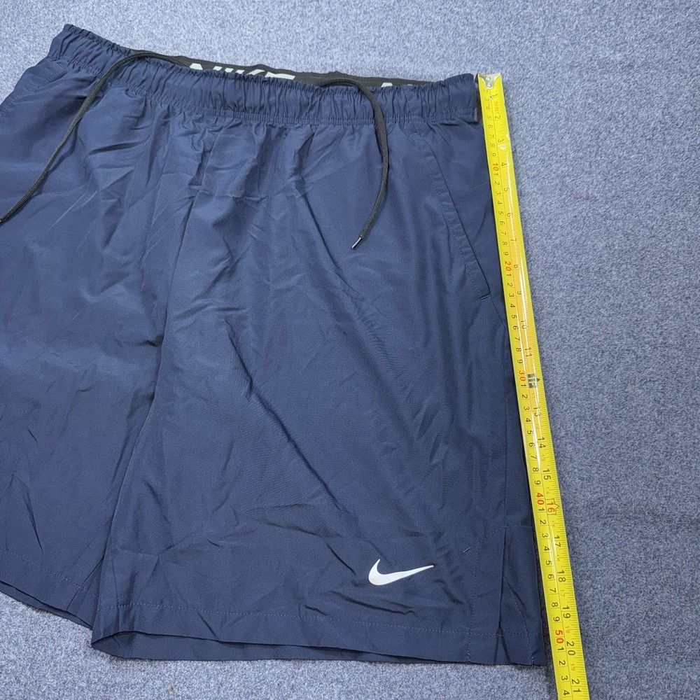 Pepperdine Waves Mens XL Authentic Team Issue Screened Blue Nike Shorts - Picture 10 of 10